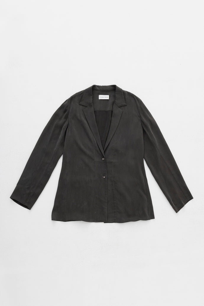 The Sea Blue Chalcedony Jacket Charcoal
