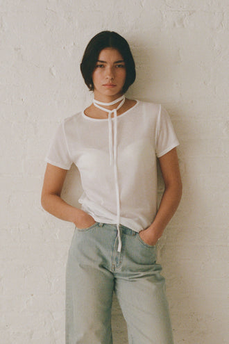 Choker T-shirts White