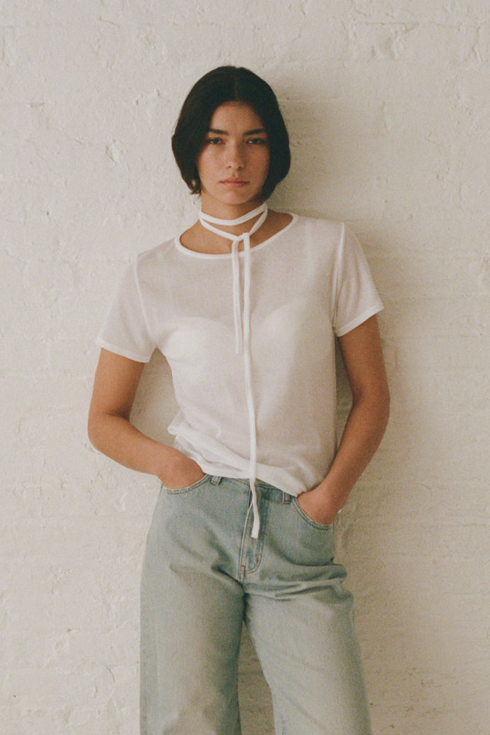 Choker T-shirts White