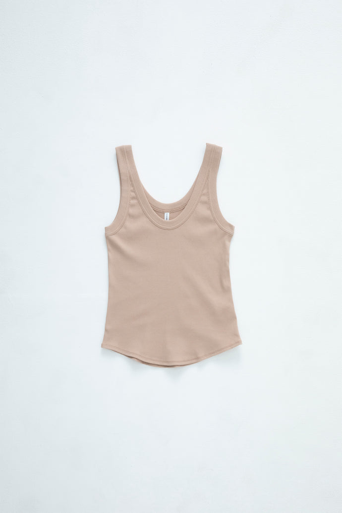 Classic Tank Top Beige