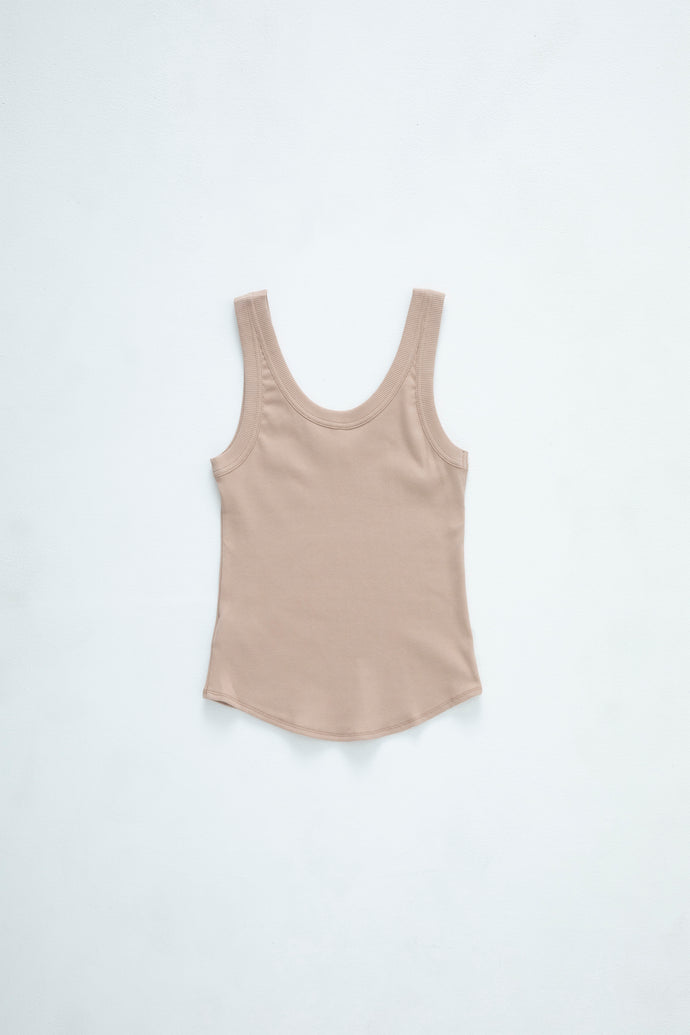 Classic Tank Top Beige