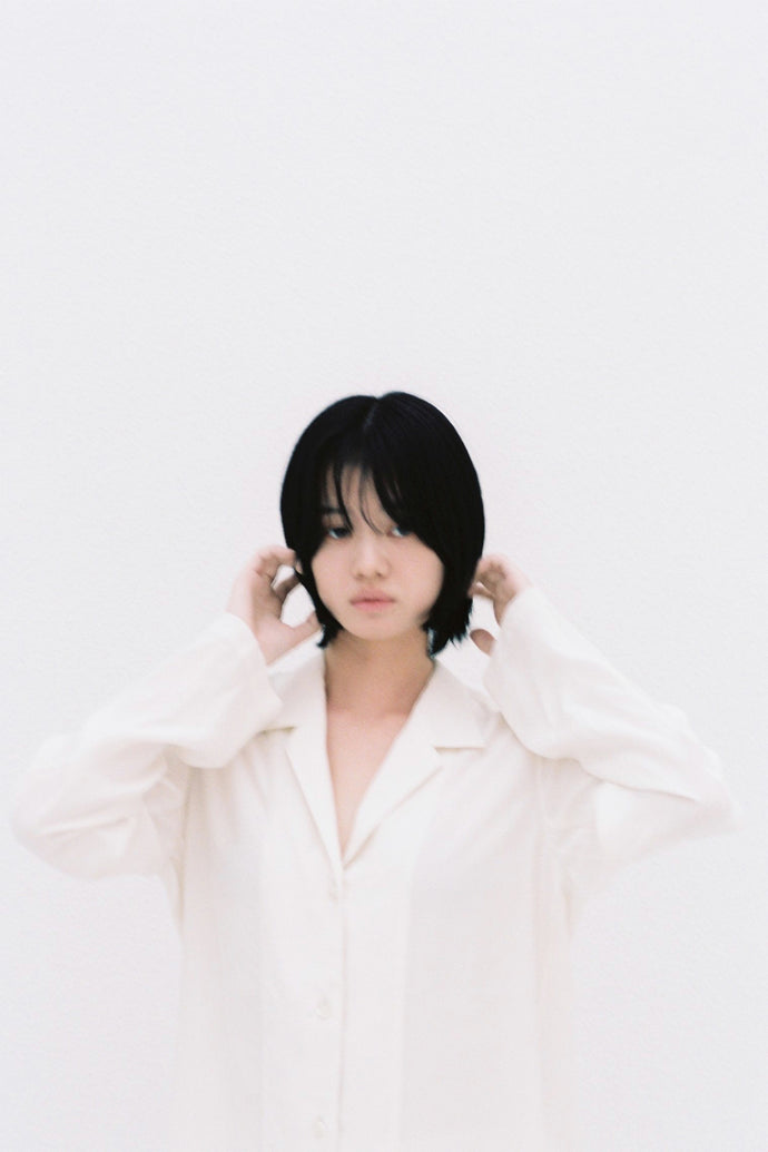 The Sea Blue Chalcedony Jacket Ivory
