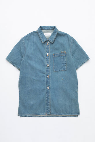 Short Sleeve Denim Jacket Solid 3year