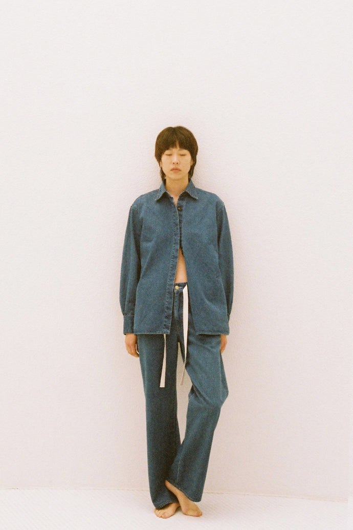 The Opal Denim Over Shirt	Solid 3year