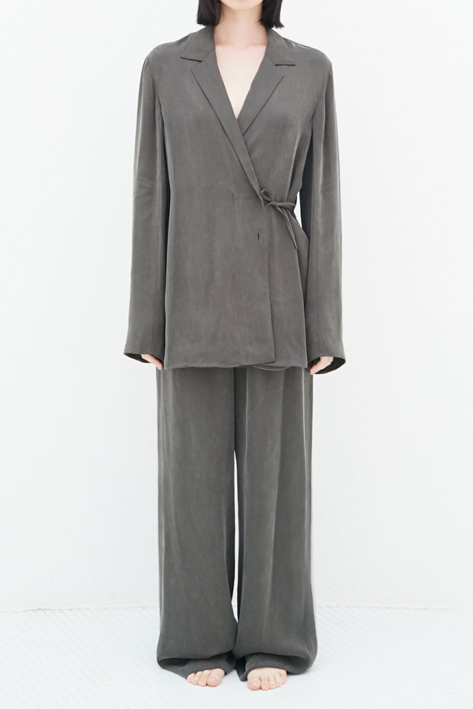 The Sea Blue Chalcedony Pants Charcoal